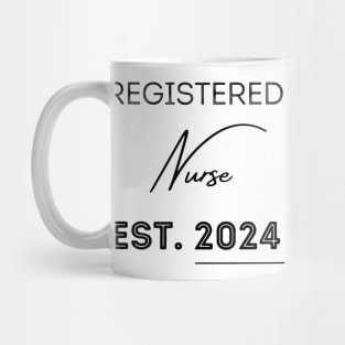 Registered Nurse Est 2024 Mug